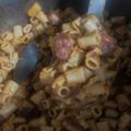 Cooksnap από Nikos serras στη συνταγή Θράψαλα κοκκινιστά με μακαρονάκι κοφτό