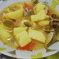El cooksnap de Meritxell Lorenzo cuando hizo Patatas guisadas con chirlas.