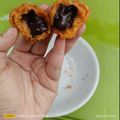 Cooksnap dari Linchia Sinvia Dewi untuk resep Bola Ubi Ungu Isi Coklat Lumer