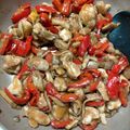 ビバリー's cooksnap of when they made 鶏もも肉とパプリカ達の甘酢炒め.