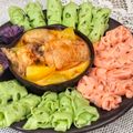 Cooksnap dari Fey_Pawonmungil untuk resep Roti Jala (Ragit) dan Kari Ayam