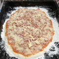 El cooksnap de Carmen Dolores Perdomo León cuando hizo Masa para pizza con harina de arroz refinada- sin gluten.