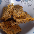 El cooksnap de Ana Paola Miceli cuando hizo Keto - Galletitas saladas y pasta de berenjenas.