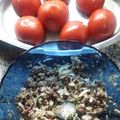 El cooksnap de Carmen Aguero cuando hizo Tomates rellenos de arroz y atún🍅.