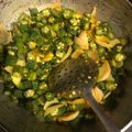 Geeta Khurana's cooksnap of when they made Simple okra stir fry.