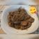 El cooksnap de Angie cuando hizo Solomillo de cerdo en salsa.