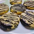 El cooksnap de graciela martinez IG @gramar09ok ☺💗 cuando hizo GALLETAS De Limón salpicadas de Chocolate...!🍋🍫.