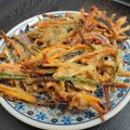 Bella's cooksnap of when they made Rainbow Vegetables Tempura🌈.