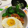 ayako yamamoto's cooksnap of when they made Gapao rice.