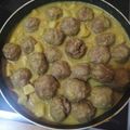 El cooksnap de Pilar Aganzo Fraguas cuando hizo Albóndigas con verduras y patatas.
