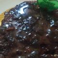 raman का कुकस्नैप जब उन्होंने केक (cake recipe in Hindi) बनाया था।
