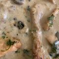 Cooksnap dari Hilda Alkaff untuk resep Chicken and Mushroom Fricassee (simpel utk sarapan / buka puasa)