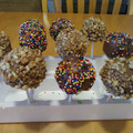 El cooksnap de Alejandra cuando hizo Cake pops (paletas de pastel).