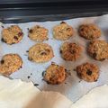 El cooksnap de Cris cuando hizo Galletas de avena, pasas, y plátano.