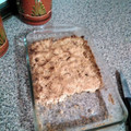 El cooksnap de Mari cuando hizo Crumble de manzana.