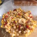 El cooksnap de Rafa Arribas cuando hizo Ensalada de judías blancas.