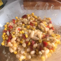 El cooksnap de Rafa Arribas cuando hizo Ensalada de judías blancas.