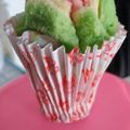 Cooksnap dari dapuraghniahmad untuk resep Bolu Kukus (Mekar) Semangka 1 Telur - All in One Methode