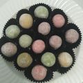 Cooksnap dari Anisa untuk resep Bola-Bola Susu Rainbow