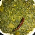 Poonam Saraswat's cooksnap of when they made Methi Aalu dry veg.