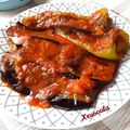 Cooksnap από 𝒳𝓇𝓊𝓈𝑜𝓊𝓁𝒶 𝒦𝑜𝓃𝓉𝑜𝓅𝑜𝓊𝓁𝑜𝓊 στη συνταγή Μελιτζάνες και πιπέρια τηγανητά με σάλτσα ντομάτας
