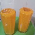 Swati Ganguly Chatterjee 's cooksnap of when they made ম্যাঙ্গো মিল্কশেক (Mango milkshake recipe in Bengali).
