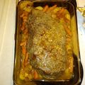 greg061569's cooksnap of when they made Roasted London Broil with vegetables.