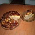 El cooksnap de Dulce Lulú cuando hizo Tarta de manzana invertida con masa de dos sabores.