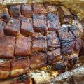 El cooksnap de Diana Cisneros cuando hizo Pierna de cerdo en adobo.