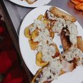 El cooksnap de Valentina Hernández cuando hizo Rollitos de pollo con tocineta.
