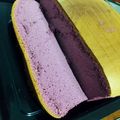 Cooksnap dari restyadrian untuk resep Ogura Cake Taro ( Purple sweet yam) New Recipe