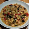 El cooksnap de Vitipin cuando hizo Garbanzos de bote con verduras y chorizo.