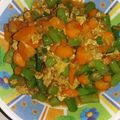 Cooksnap dari DeeNDee untuk resep Tumis Orak Arik Wortel Buncis