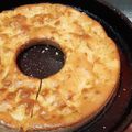 El cooksnap de María Celeste Serra cuando hizo Bizcochuelo de aceite con trozos de manzanas.