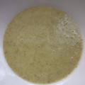El cooksnap de edu cuando hizo Crema de patata, lechuga y calabacín.