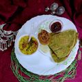 Sukla Sil's cooksnap of when they made মটরশুঁটির পরোটা (Matarsutir paratha recipe in Bengali).