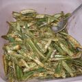 Mariam Azeem (Umme Sarim)'s cooksnap of when they made Kurkuri bhindhi.