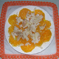 El cooksnap de Mari Carmen cuando hizo Ensalada de naranja con bacalao. Receta 5*.