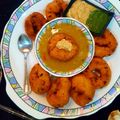 Nilu Rastogi's cooksnap of when they made Medu vada.