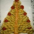 El cooksnap de Sara Martínez cuando hizo Árbol de Navidad de hojaldre.