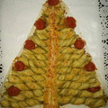 El cooksnap de Sara Martínez cuando hizo Árbol de Navidad de hojaldre.