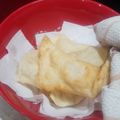 Dave+6's cooksnap of when they made Sopapillas.