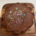 کوک اسنپ Mahshid Mazandarani بعد از امتحان کردن کیک شکلاتی خیلی خوشمزه😋(chocolate cake).