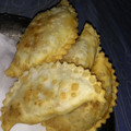 El cooksnap de Matías cuando hizo Empanadas de carne cortadas a cuchillo.