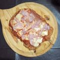 El cooksnap de Norma Leizza cuando hizo Pizza de masa de pollo y avena súper proteica.