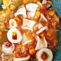 Cooksnap của Quỳnh Giao khi họ làm theo món Mực ống rim me chua ngọt