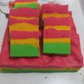 Cooksnap dari Siti zaenab tarigan untuk resep Rainbow Cake Kukus🌈