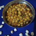 Yamuna H Javani's cooksnap of when they made પંજાબી છોલે મસાલા.