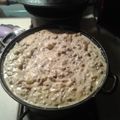 Russell Mikesell's cooksnap of when they made Potato Bacon Cheeseburger Soup.