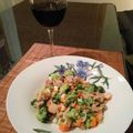 El cooksnap de Eva Martinez cuando hizo Brócoli con surimi y atún.